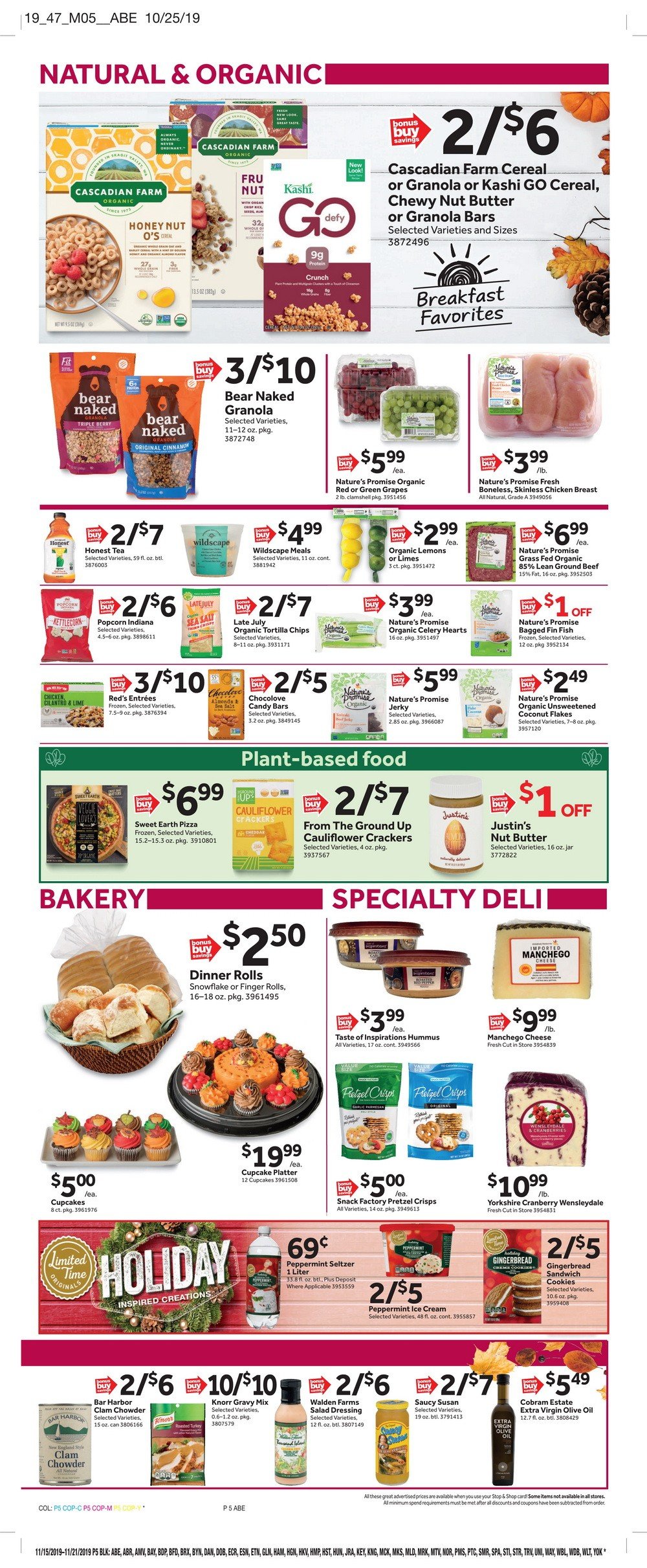 Stop & Shop Weekly Circular Nov 15 Nov 21, 2019