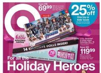 Target Weekly Ad Nov 10 – Nov 16, 2019