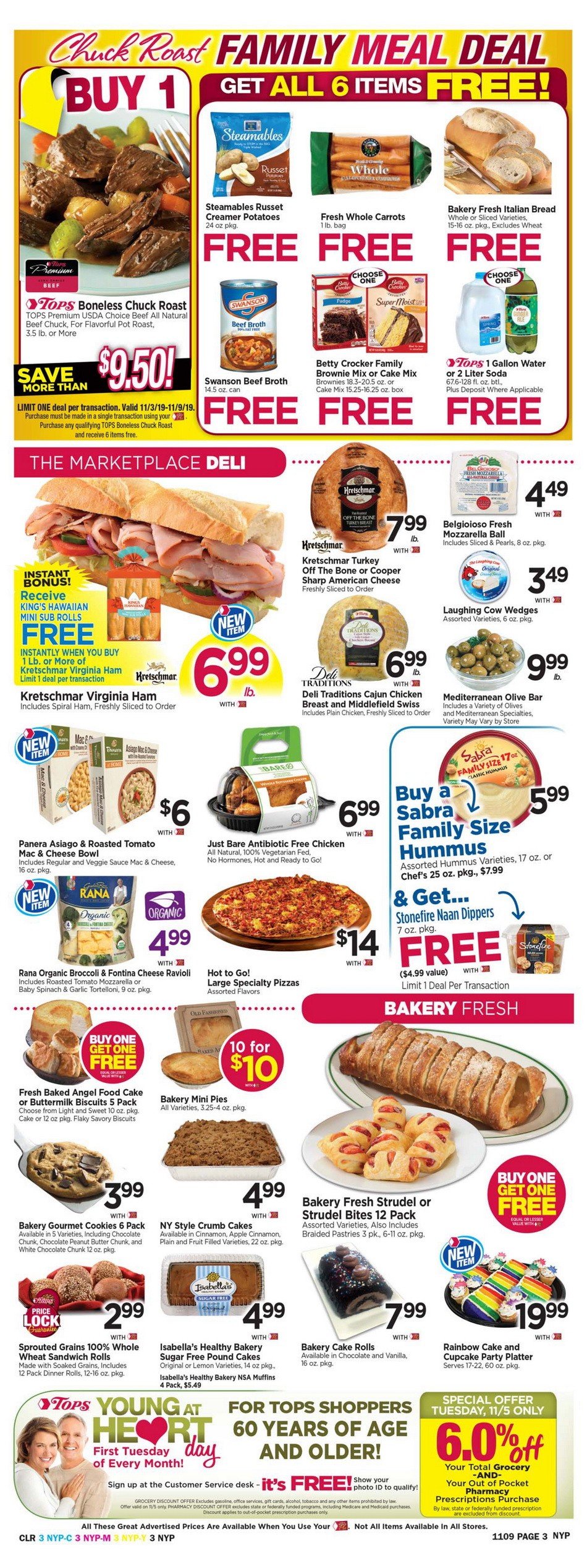 Tops Weekly Circular Nov 3 Nov 9, 2019