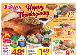 Tops Weekly Circular Nov 24 – Nov 30, 2019 Happy Thanksgiving