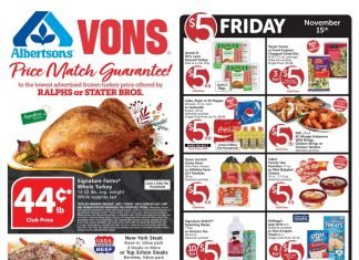 Vons Weekly Ad Nov 13 – Nov 19, 2019