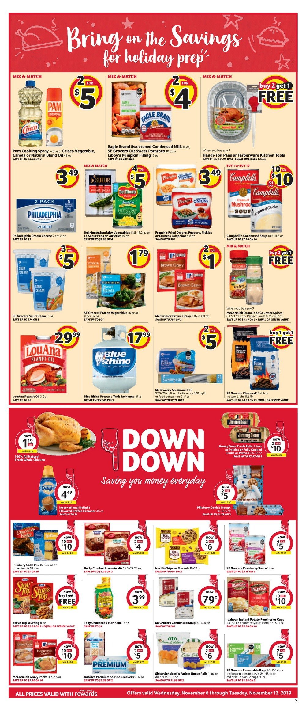 WinnDixie Weekly Ad Nov 06 Nov 12, 2019