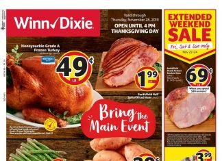 Winn-Dixie Weekly Ad Nov 20 – Nov 28, 2019