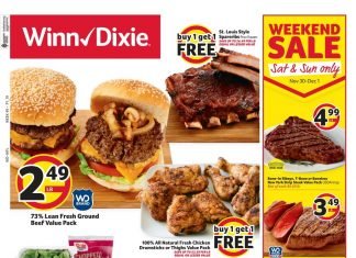 Winn-Dixie Weekly Ad Nov 29 – Dec 03, 2019