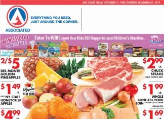 Associated Supermarkets Weekly Circular Nov 1 – Nov 7, 2019