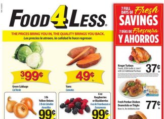 Food 4 Less Weekly Ad Nov 13 – Nov 19, 2019