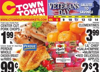 C-Town Weekly Ad Nov 8 – Nov 14, 2019