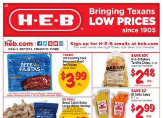 HEB Weekly Ad Nov 29 – Dec 03, 2019