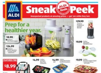 ALDI Weekly Ad Dec 29 – Jan 04, 2020
