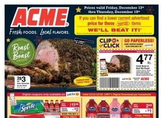 Acme Weekly Ad Dec 13 – Dec 19, 2019