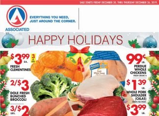 Associated Supermarkets Weekly Ad Dec 20 – Dec 26, 2019