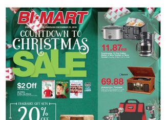 Bi Mart Weekly Ad Dec 15 – Dec 21, 2019