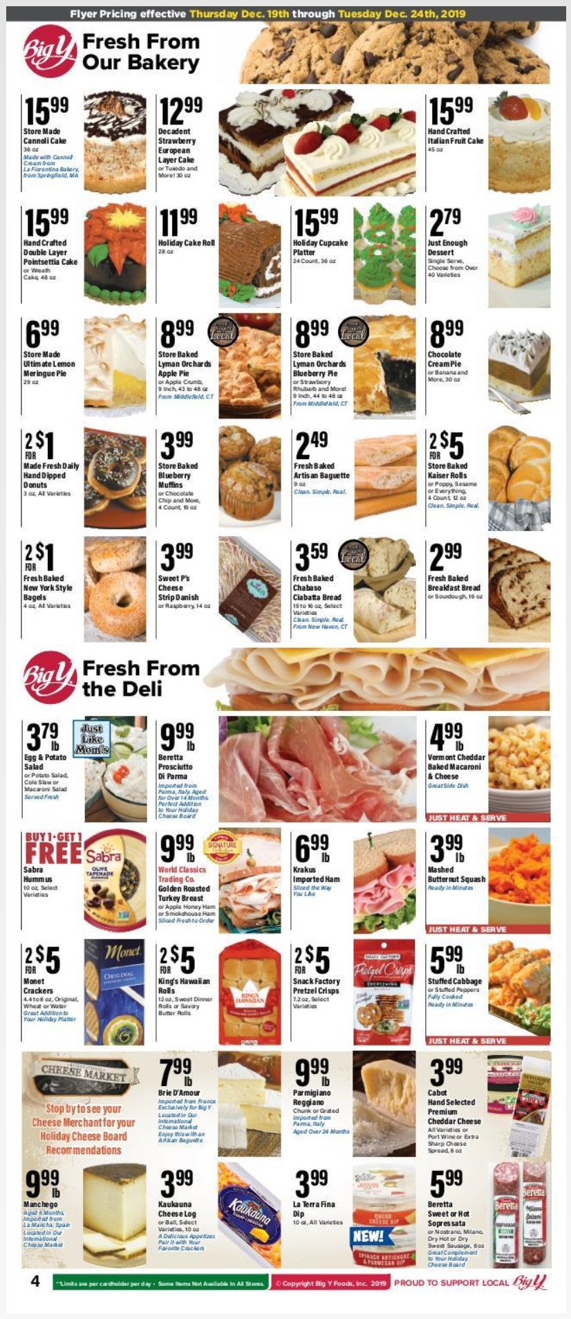 Big Y Weekly Ad Dec 19 – Dec 25, 2019