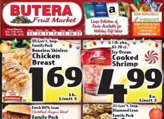 Butera Weekly Ad Dec 11 – Dec 17, 2019