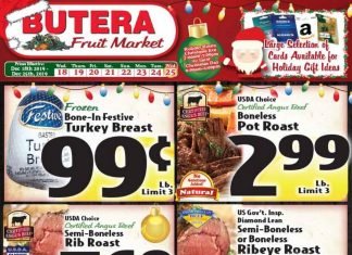 Butera Weekly Ad Dec 18 – Dec 25, 2019