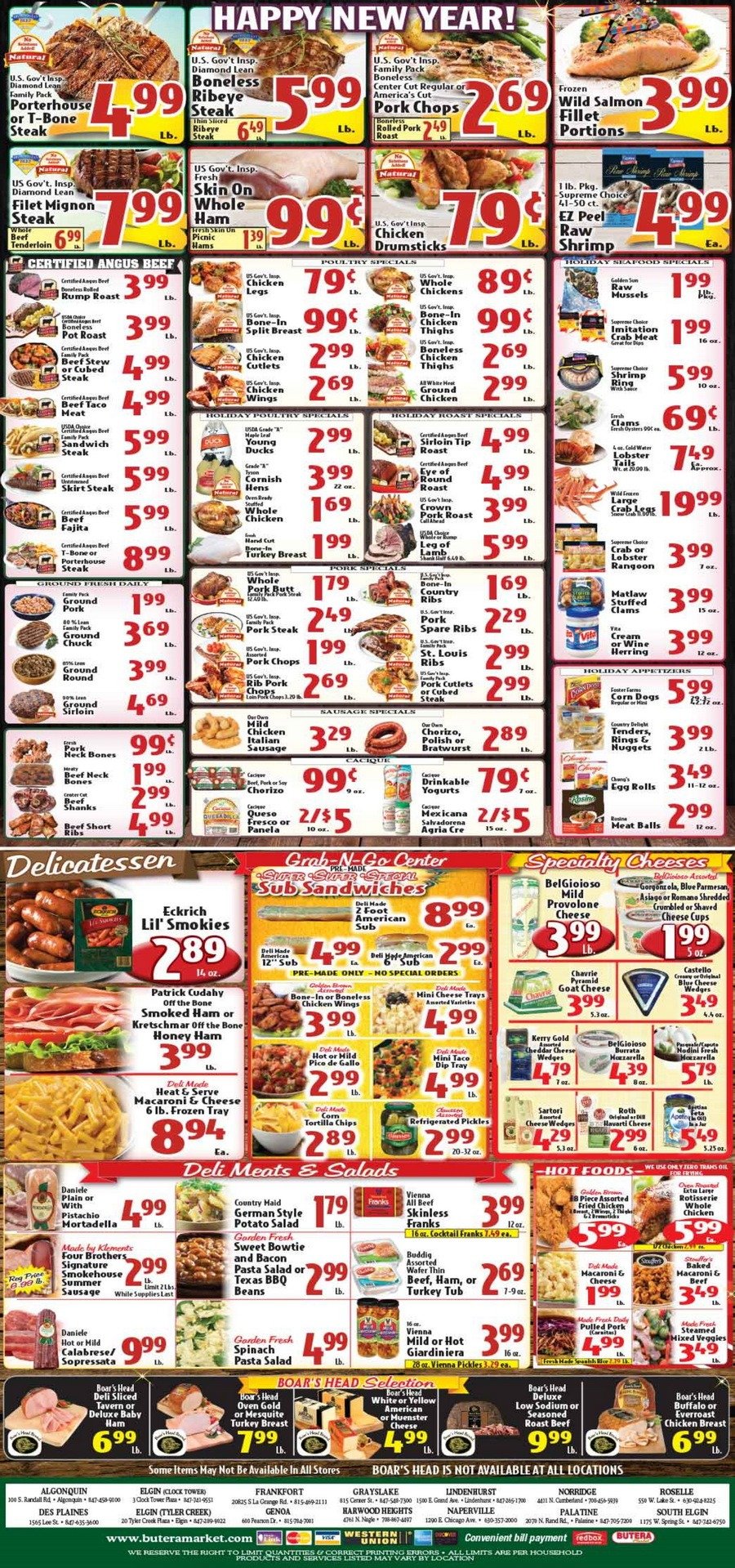 Butera Weekly Ad Dec 26 Jan 1, 2020