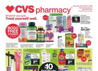 CVS Weekly Ad Dec 29 – Jan 04, 2020