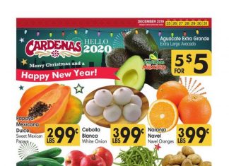 Cardenas Weekly Ad Dec 25 – Dec 31, 2019