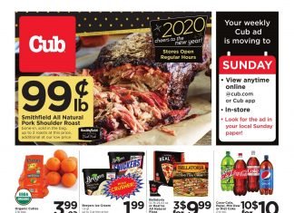 Cub Foods Weekly Ad Dec 29 – Jan 4, 2020