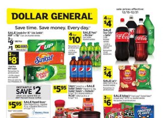 Dollar General Weekly Ad Dec 15 – Dec 21, 2019
