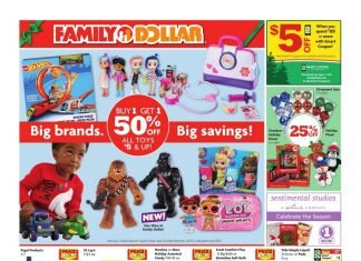 Family Dollar Weekly Ad Dec 08 – Dec 14, 2019