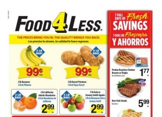 Food 4 Less Weekly Ad Dec 04 – Dec 10, 2019