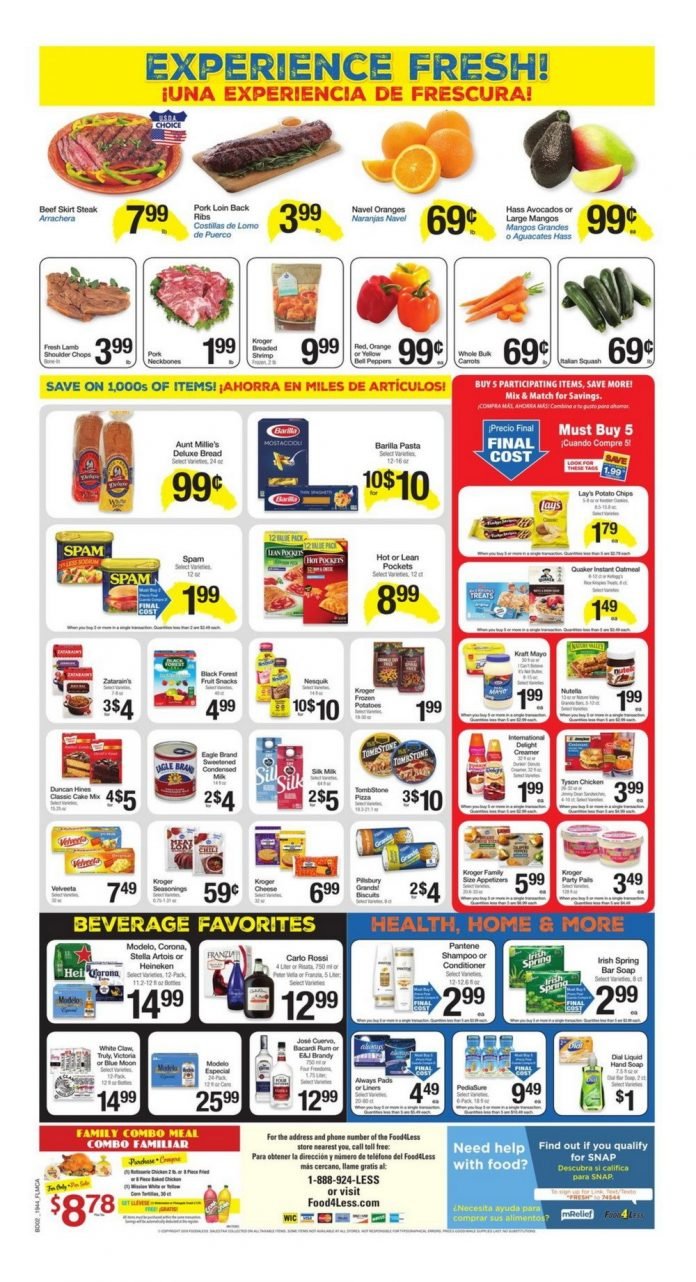 Food 4 Less Weekly Ad Dec 04 Dec 10, 2019