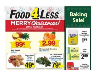 Food 4 Less Weekly Ad Dec 18 – Dec 24, 2019