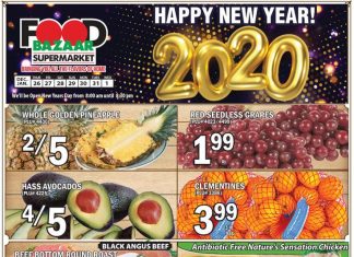 Food Bazaar Weekly Ad Dec 26 – Jan 01, 2020