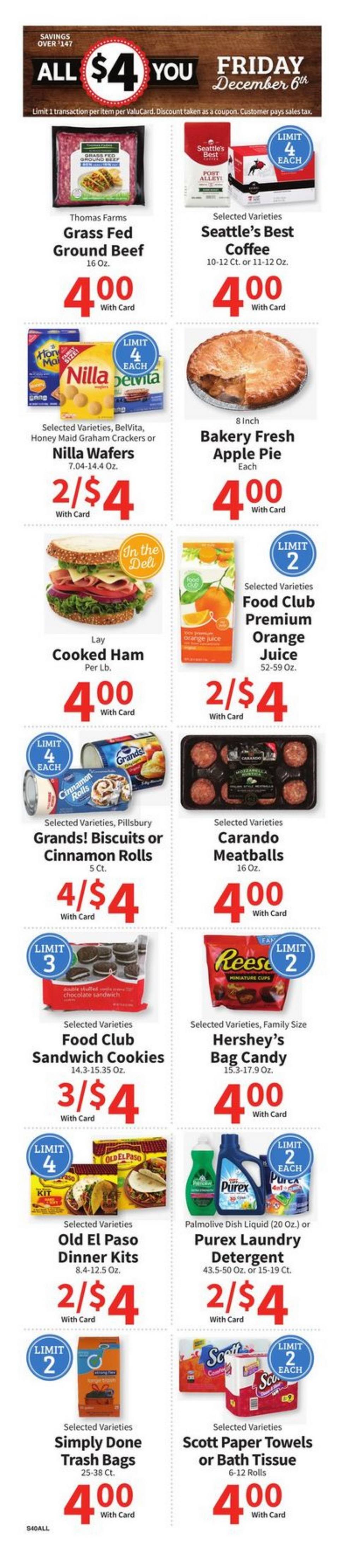 Food City Weekly Ad Dec 04 Dec 10, 2019