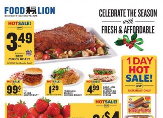 Food Lion Weekly Ad Dec 04 – Dec 10, 2019