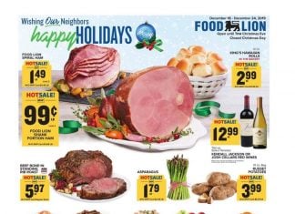 Food Lion Weekly Ad Dec 18 – Dec 24, 2019