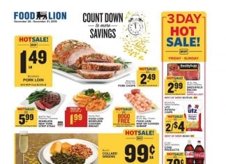 Food Lion Weekly Ad Dec 26 – Dec 31, 2019