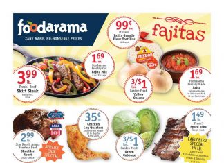 Foodarama Weekly Ad Nov 29 – Dec 03, 2019