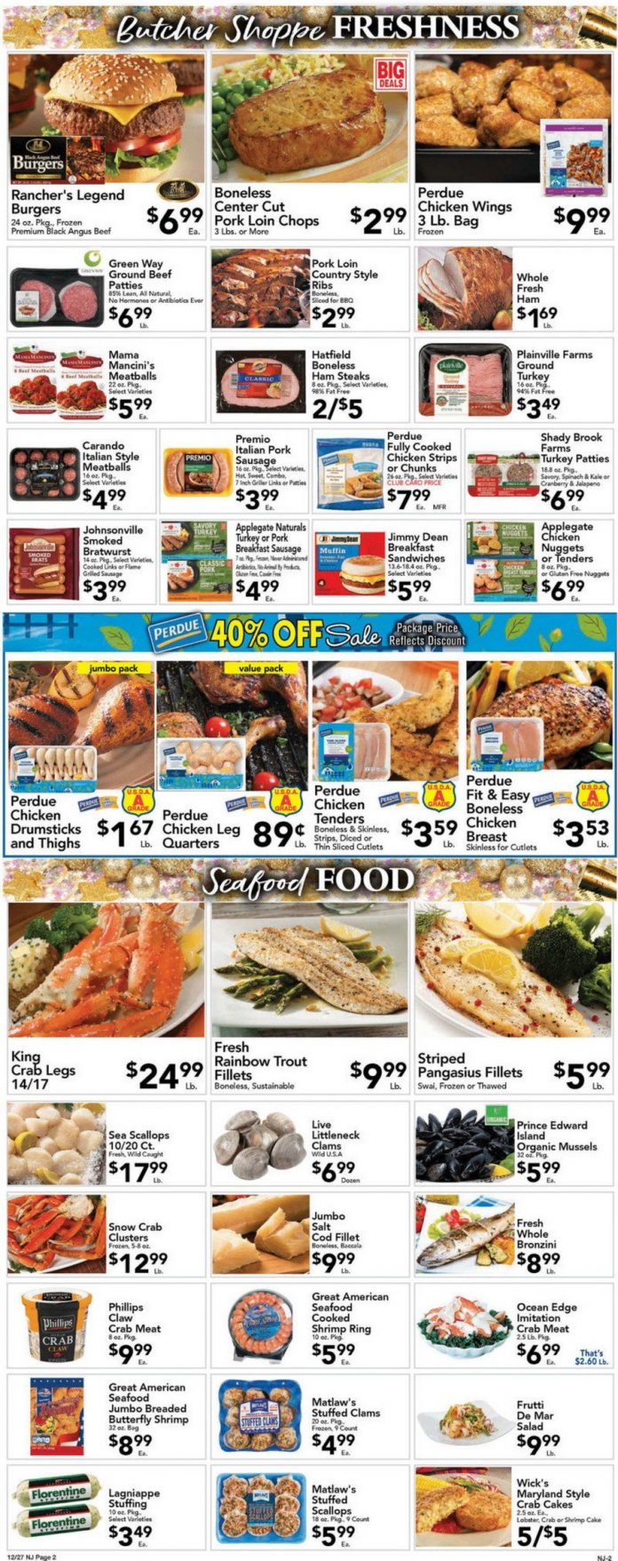 Foodtown Weekly Ad Dec 27 – Jan 2, 2020