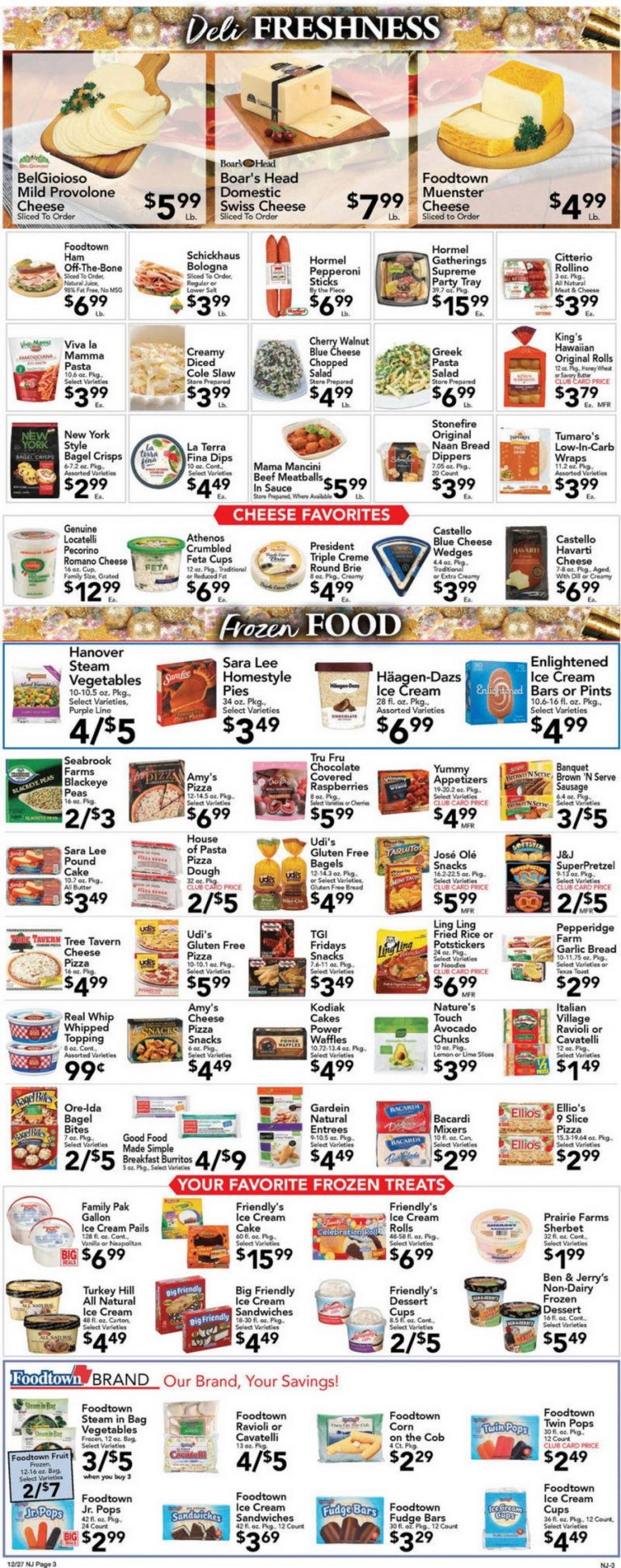 Foodtown Weekly Ad Dec 27 – Jan 2, 2020