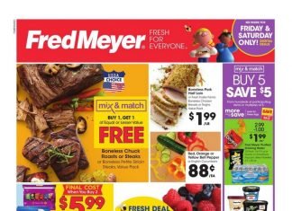 Fred Meyer Weekly Circular Jan 01 – Jan 07, 2020