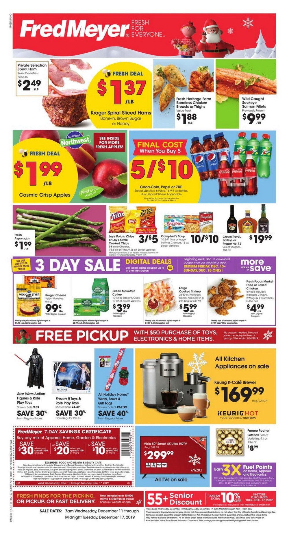 Fred Meyer Weekly Circular Dec 11 Dec 17, 2019