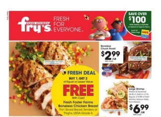 Fry’s Food Weekly Flyer Jan 01 – Jan 07, 2020