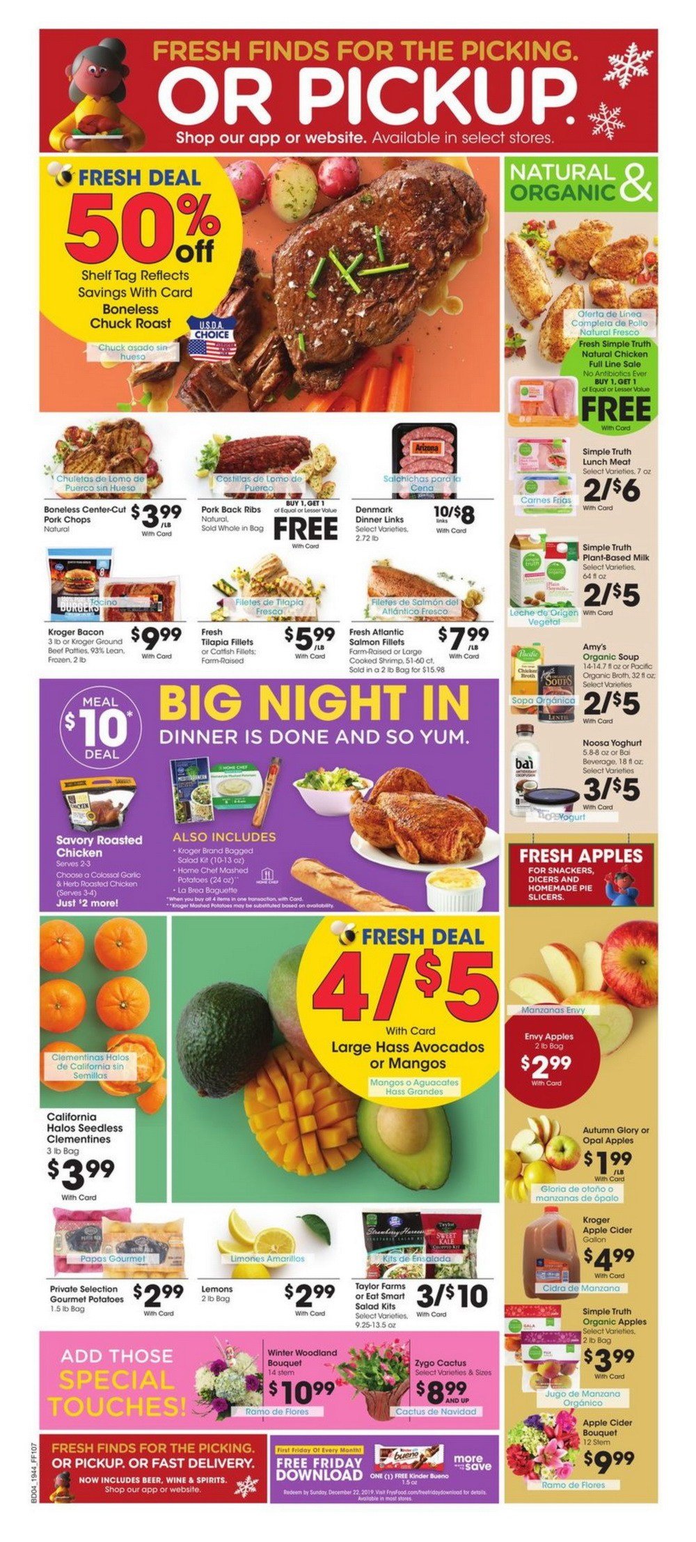 Fry's Food Weekly Ad Dec 04 Dec 10, 2019