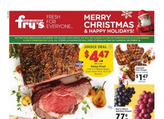 Fry’s Food Weekly Ad Dec 18 – Dec 24, 2019