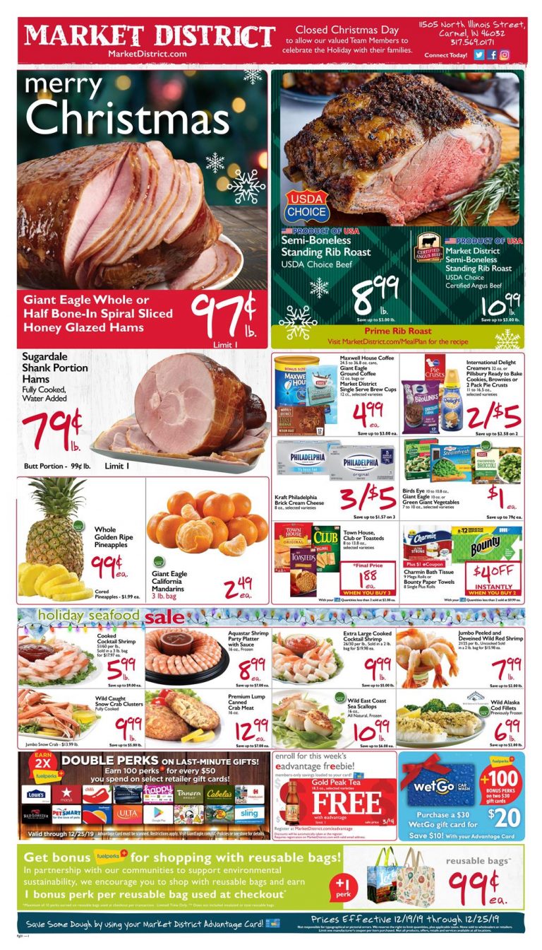 Giant Eagle Weekly Ad Dec 19 Dec 25, 2019