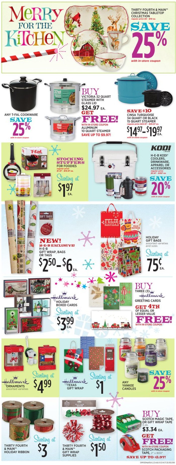 HEB Weekly Ad Dec 04 Dec 10, 2019