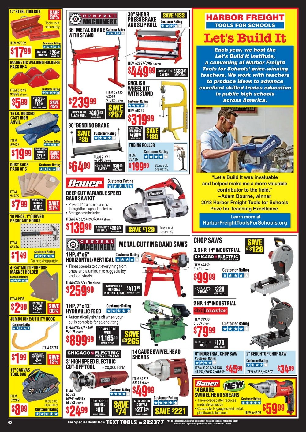 Harbor Freight Monthly Ad December, 2019