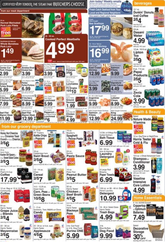 Harris Teeter Weekly Ad Dec 26 Dec 31, 2019