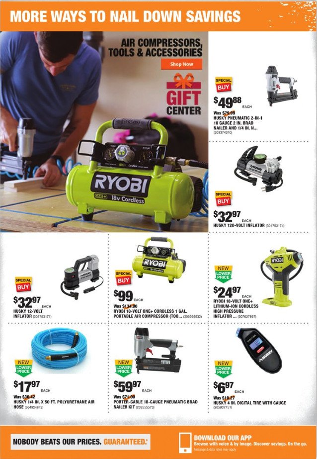 Home Depot Weekly Ad Dec 12 Dec 19, 2019