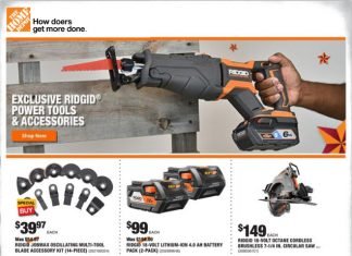 Home Depot Weekly Ad Dec 19 – Dec 27, 2019