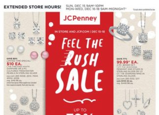 JCPenney Special Ad Sale Dec 15 – Dec 18, 2019