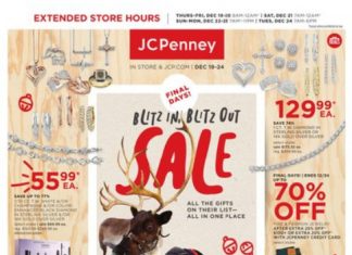 JCPenney Special Ad Sale Dec 19 – Dec 24, 2019