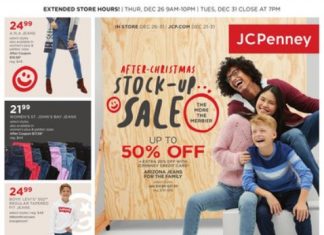 JCPenney Special Ad Sale Dec 25 – Dec 31, 2019